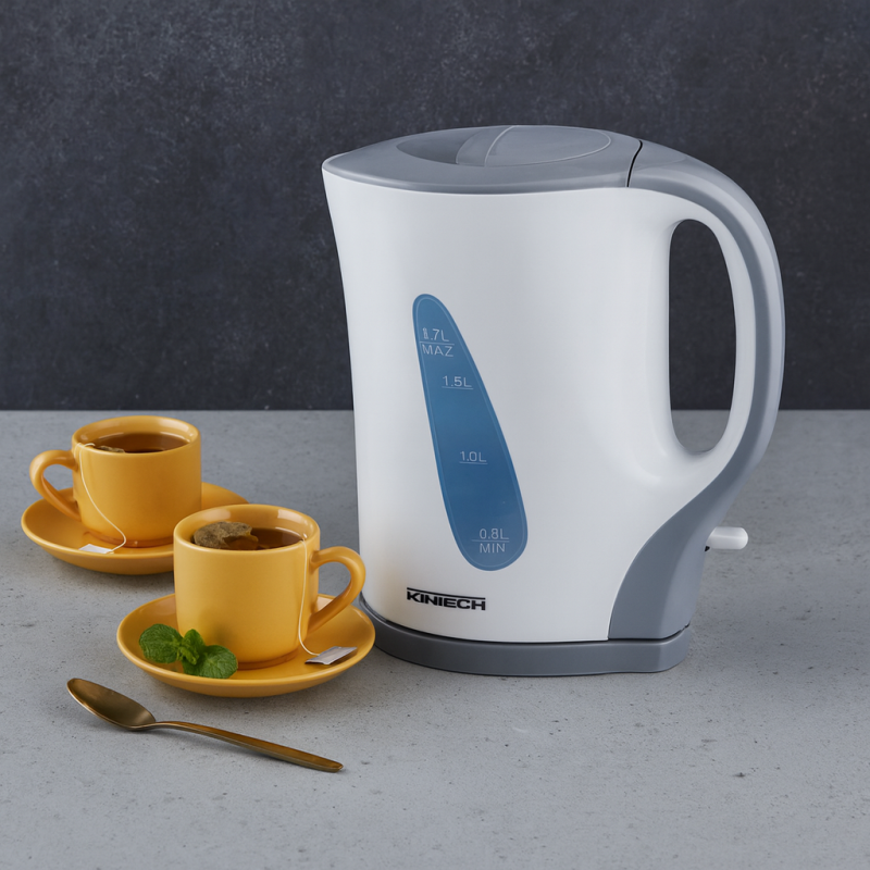 Hervidor Eléctrico Kintech 1.7L | Agua caliente rápida y segura